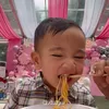 Rayyanza Cipung Saat Kondangan di Ultah Cucu Pak SBY