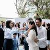 Foto Gender Reveal Kehamilan Valencia Tanoe