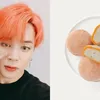 Foto Jimin BTS Kue Mochi