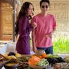 Foto Kemesraan Luna Maya dan Maxime Bouttier di Pesta Ultah