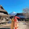 Gaya Irish Bella liburan di Jepang