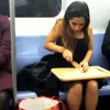 foto aneh, foto lucu, foto bikin ngakak, foto subway