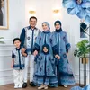Baju lebaran sarimbit artis Irish Bella dan Haldy Sabri 