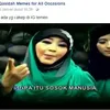 meme lucu, meme qasidah, meme kocak, meme unik