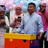 Gender reveal anak kedua Aurel Hermansyah