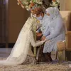 Sungkeman Rizky Billar dan Lesti usai akad