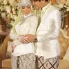 Sungkeman Rizky Billar dan Lesti usai akad