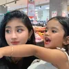 Ghea Youbi dan keponakan mirip banget