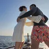 Poret Pevita Pearce naik Yacht bersama suami