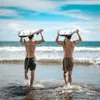 Ahn Bo Hyun Pamer Otot dan Abs Saat di Bali