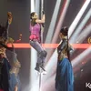 Dewi Perssik Pole Dance di HUT 3 Dekade Indosiar