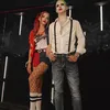 Potret kompak Al Ghazali dan Alyssa Daguise rayakan Halloween.