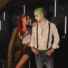 Potret kompak Al Ghazali dan Alyssa Daguise rayakan Halloween.