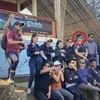 Potret Amanda Manopo naik gunung 