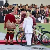  Annisa dan Agus Yudhoyono di Upacara HUT RI