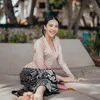 Anya Geraldine Pakai Kebaya Bali