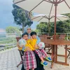 April Jasmine momong anak