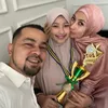 aquene putri sultan djorghi berhijab