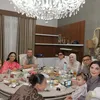 Aurel Hemansyah buka puasa bersama keluarga besar 