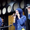 Potret Aurel Hermansyah dan Amora latihan konser Kris Dayanti