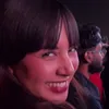 Potret Aurelie Moeremans nonton konser di Amerika Serikat