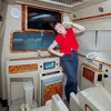 Interior mobil baru Ayu Dewi