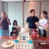 Ayu Dewi rayakan ultah Regi Datau
