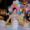 Ayu Ting Ting, ulang tahun, bertiga, ayah ojak, juni party