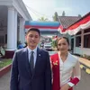 Beby Tsabina Hadiri Upacara HUT RI