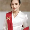 Beby Tsabina Hadiri Upacara HUT RI