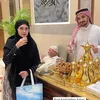Bella Saphira rayakan lebaran di Tanah Suci 
