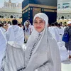 Bella Saphira rayakan lebaran di Tanah Suci 