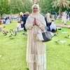 Bella Saphira rayakan lebaran di Tanah Suci 