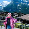 Bella Shofie Liburan ke Swiss