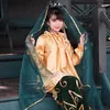 Ghea Indrawari Jadi Gadis Dayak