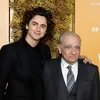 Timothee Chalamet dan Martin Scorsese