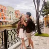  Cassandra Lee dan Ryuken Lie Bulan Madu