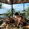 Daehoon dengan 3 anaknya