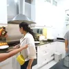 Suasana dapur rumah Kiky Saputri