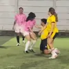Denny Caknan Mini Soccer Bella Bonita Selebrasi Lepas Celana