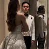 Detail Gaun Pengantin Mahalini
