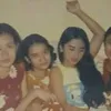 Foto Dewi Perssik Kecil dan Remaja
