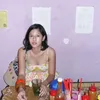 Dian Sastro pakai batik
