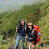 Febby Rastanty Naik Gunung