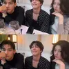 V BTS Foto Bareng Suzy di Event CELINE Paris