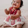 Xarena anak Sibad Krisjiana Main di pantai