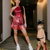 Nakeya Adik Naura Ayu Temani Sang Kakak Ikut Manggung
