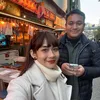 Gilang Dirga dan Adiezty Fersa Liburan ke Jepang