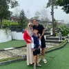 Gunawan Dwi Cahyo bersama anak 