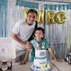 Gunawan Dwi Cahyo bersama anak 